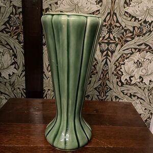 Elegant Green Ceramic Vase
